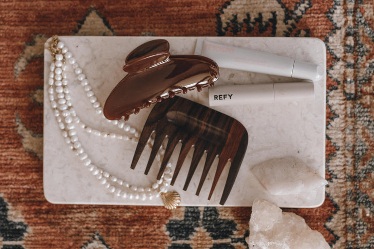 Handmade Gua Sha Comb - for healthy hair and scalp