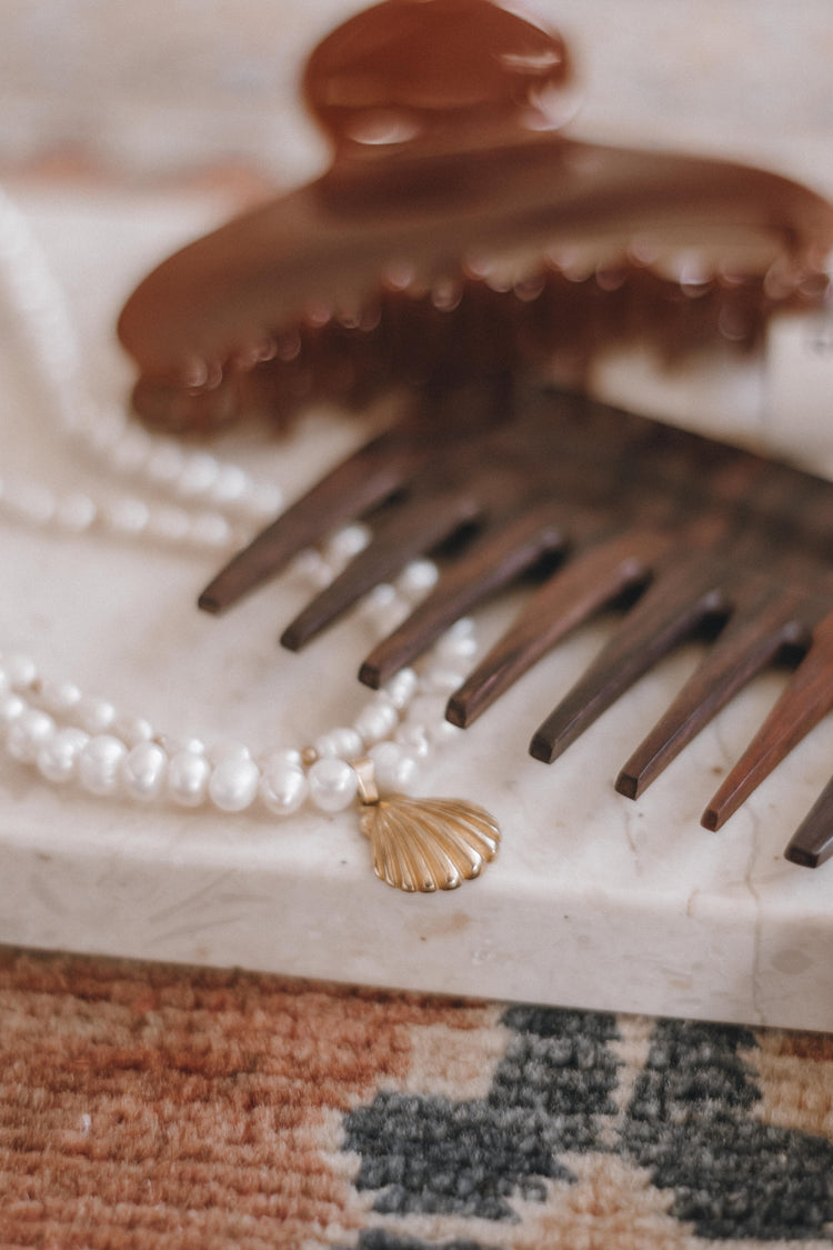 Handmade Gua Sha Comb - for healthy hair and scalp