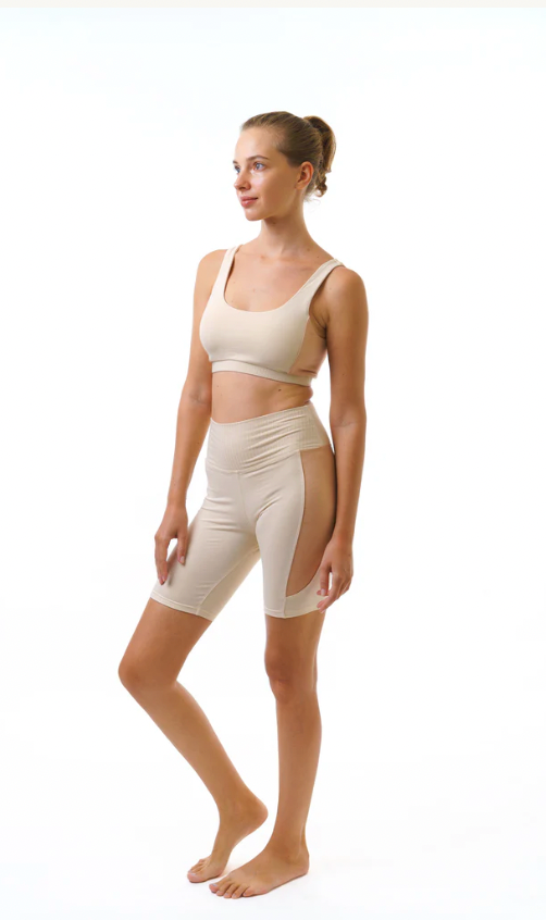 Luna Shorts - Two Tone Shorts