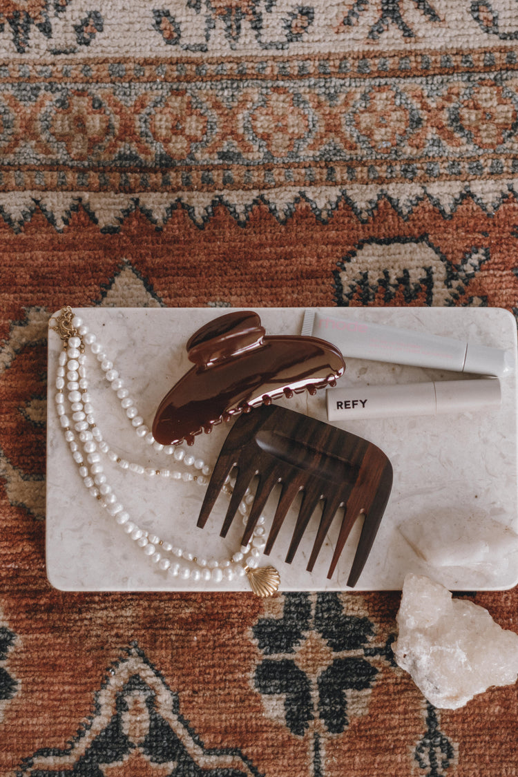 Handmade Gua Sha Comb - for healthy hair and scalp